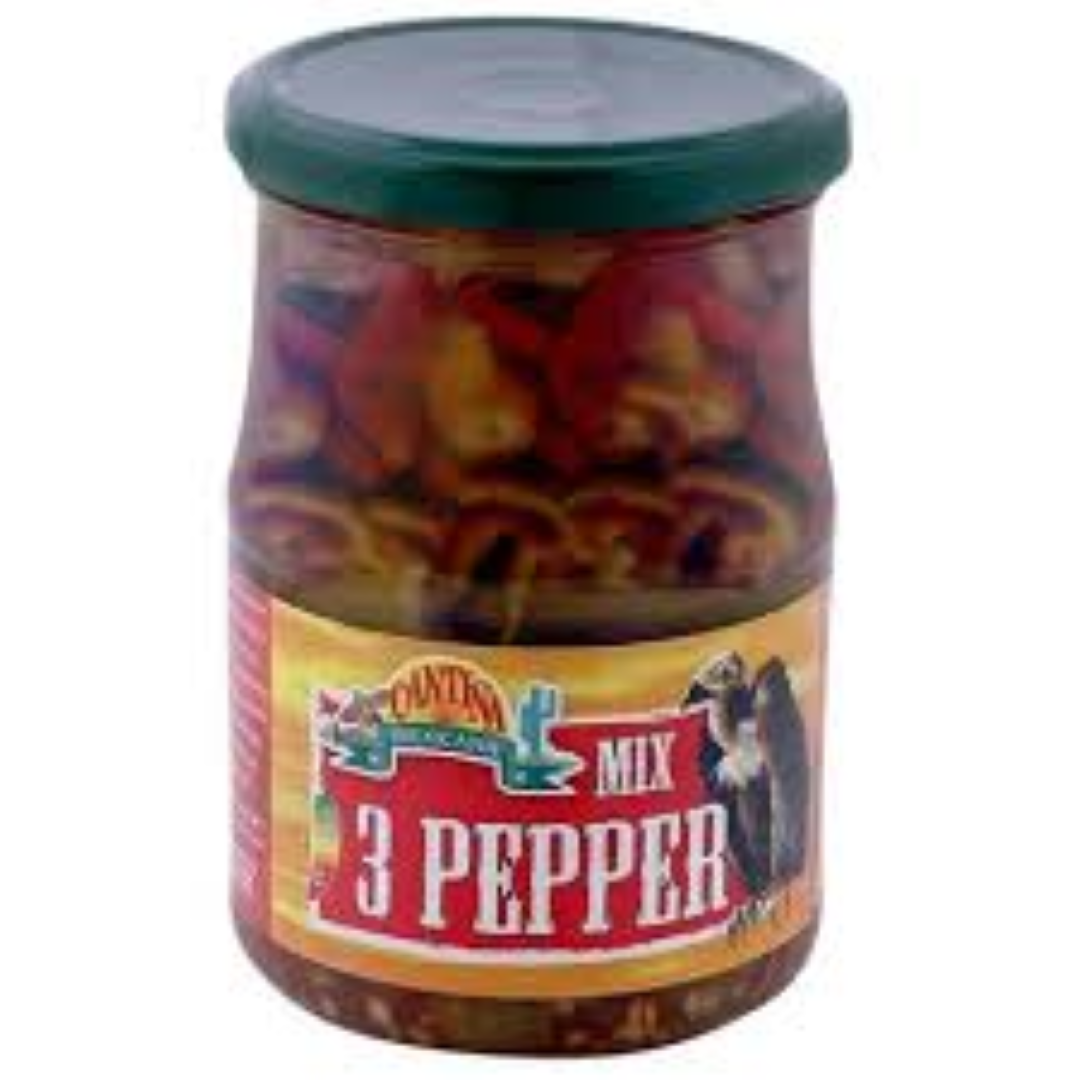 CANTINA MEX 3 PEPPER MIX SLICED 190G